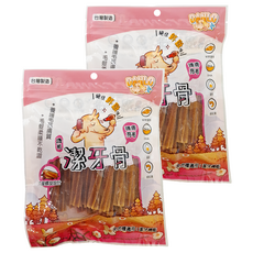 DANLO 丹露 機能潔牙骨, 護膚亮毛, 六星螺旋設計, 鮮雞, 220g, 2包