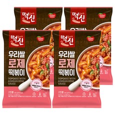 Dongwon 東遠 粉紅醬辣炒年糕 360g Q彈有嚼勁 道地韓式風味 簡單快煮, 4包