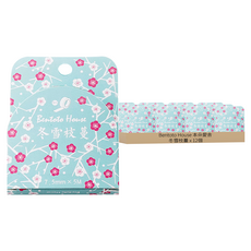 Bentoto House 本朵愛舍 日式和風和紙膠帶 7.5mm x 5M ,冬雪枝蔓,12個