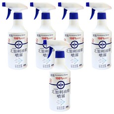 國衛 尤加利油精噴霧 500ml, 100%極濃縮, 居家保健 環境清潔, 5瓶