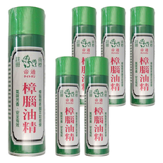 帝通 樟腦油精, 氣味芳香 安全有效, 600ml, 6罐