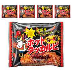 paldo 八道 辣雞鐵板炒麵 140g,5包 (韓國炒麵、香辣夠味、Q彈麵條)