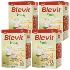 貝樂維 水果米精，4個月以上寶寶適用, 225g, 4盒