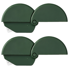 Midori 紙張切割陶瓷小刀，辦公室和家庭的必備品！, 綠色, 2個