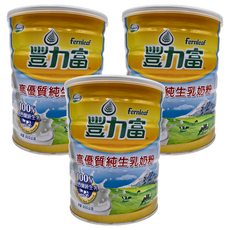 豐力富 高優質純生乳奶粉 100%紐西蘭純生乳 無添加 香濃美味 草飼牛牛乳 自營牧場, 800g, 3罐