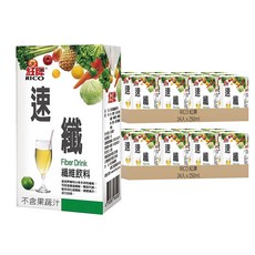 RICO 紅牌 速纖 Fiber Drink纖維飲料, 250ml, 48入