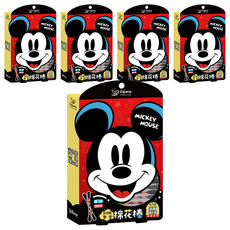 明基健康生活 幸福物語 迪士尼米奇多功能雙頭棉花棒 (圓頭+螺旋頭), 50支, 5盒