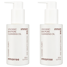 INNISFREE 火山泥毛孔潔淨卸妝油 150ml, BHA, 韓國製造, 2瓶