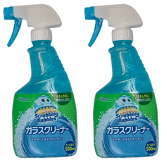 SC Johnson 莊臣 Scrubbing Bubbles 玻璃清潔噴霧, 500ml, 2瓶