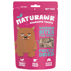 吹毛求吃 犬貓用原肉凍乾 小鹿亂撞 100% 天然原料 無香料 無防腐劑, 50g, 1包