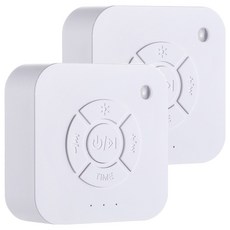 攜帶型無線白噪音除噪助眠儀 2個 多種音效 呼吸助眠燈 智能定時