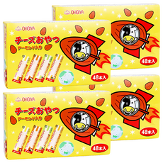 OHGIYA 扇屋 點心起司 杏仁風味 48入 Set 日本原裝進口 含鈣量豐富 孕婦媽媽跟小朋友都適合, 134.4g, 4盒