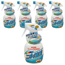 Willson 汽車專用瞬間消臭劑, 消除異味, 滅菌, 空氣清新, 適用於車內和居家, 270ml, 5瓶