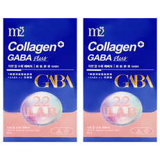 m2 美度 22 LAB超能膠原GABA糖衣錠, 60顆, 2盒