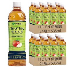 ITO EN 伊藤園 Tea's Tea 蘋果紅茶, 535ml, 48瓶
