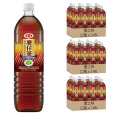愛之味 麥仔茶, 1480ml, 36瓶