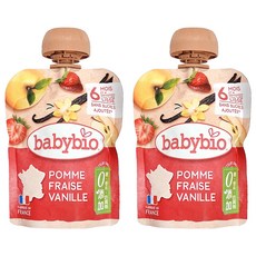 babybio 纖果泥, 90g, 2包, 2包