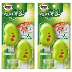 ST 雞仔牌 消臭力 垃圾桶除臭劑 懸掛/黏貼二用 柑橘薄荷香, 6.4ml, 2組