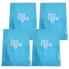 Lan CHYn 連勤牌文具 E-316 B PP 文件套 雙內袋, 藍色, 4個