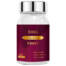 BHK's 胎盤錠EX+, 1個, 60顆
