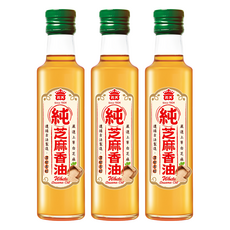 義美 100% 純芝麻香油, 250ml, 3瓶
