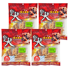 御天犬 潔牙雞胸肉捲 U10, 全犬種適用，愛犬用健康機能補助食品，台灣製造, 雞胸肉, 4包