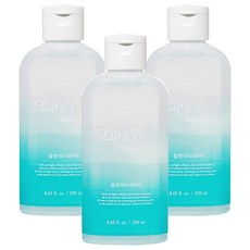 ETUDE 好純淨眼唇卸妝液, 250ml, 3瓶