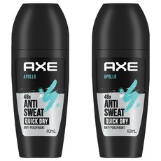 AXE 戰斧 滾珠式止汗體香劑 星際迷情APOLLO, 2個, 40ml