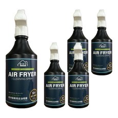 優淨坊 氣炸鍋專用速效去油汙噴霧, 5個, 500ml