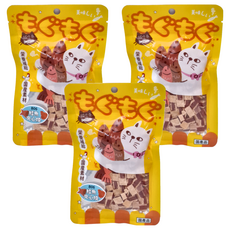 貓吃魚系列零食 鱈魚夾心燒, 新鮮雞肉, 40g, 3包 - 貓咪的美味享受，營養補充，訓練好幫手