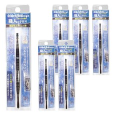 Lumina 露蜜 光觸媒雙效耳扒 螺旋紋設計 360度清潔耳道 抗菌, 1支, 6支