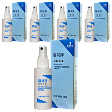 優選生醫 腳氣掰抗菌噴霧 抗菌除臭 舒緩足部不適, 1瓶, 5件