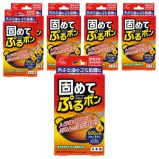 FUSO chemical 廢油凝固劑3入 廚房清潔好幫手 輕鬆處理廢油, 60g, 6盒