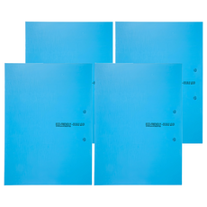 ECO Chungwoon 直式雙夾資料夾板, 天藍色, 4本