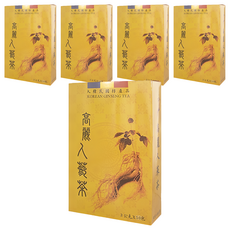 昊之蔘 瀚軒 精選韓國高麗人蔘茶，養生保健四季皆宜, 3g, 50包, 5盒