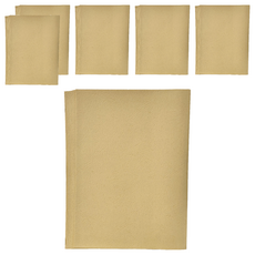 mbs 萬事捷 膠裝夾 A4 8mm 10個, 米黃色, 6袋