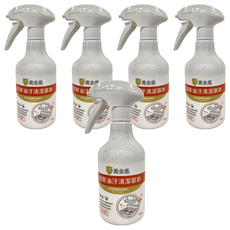 黃金盾 廚房油污清潔慕斯, 500ml, 5瓶