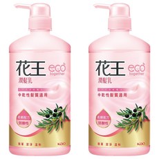 Kao 花王潤髮乳 中乾性髮質適用 典雅芳香 柔順易梳理, 750ml, 2瓶