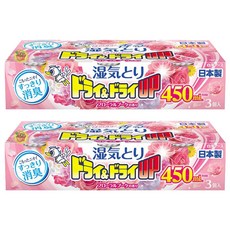 Hakugen Earth 白元 芳香除濕劑 花香 3入, 2盒, 450ml