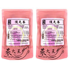 蔘大王 疫後復元茶包 10包/袋 - 天然草本、無添加、三角立體茶包, 6g, 2袋