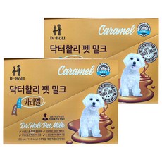 Dr. HOLI 活力博士 寵物奶 全齡犬適用 200mL x 10包, 焦糖, 2盒