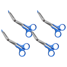 CANARY 長谷川刃物 醫護用不沾膠剪刀 160 x 65 x 8mm 44g, NS-160, 4支