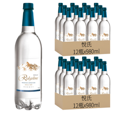 悅氏 聖稜線礦泉水, 980ml, 24瓶