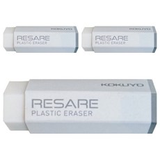 KOKUYO 六角橡皮擦 15*42mm 9.5g #4889, 白色, 3個