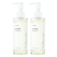 韓國Anua 卸妝油 溫和深層清潔毛孔 植物萃取保濕 輕鬆卸除防水彩妝, 2瓶