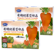 BuDer 標達 有機胡蘿蔔根晶, 30包入 粉狀食品, 100%成分 無調整, 90g, 2盒