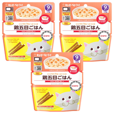 kewpie 日式野菜雞五目粥 MA-92 9M 3包 130g - 寶寶副食品, 日式野菜雞