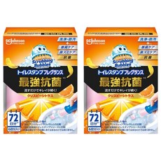 SC Johnson 莊臣 Scrubbing Bubbles 馬桶清潔香氛抗菌凝膠 柑橘香, 38g, 2個