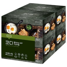 CODI 抽取式 UKP廚房紙巾, 100%原生紙漿, 無螢光增劑, 雙層, 4盒, 1組