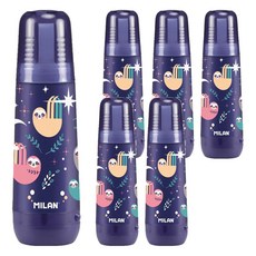 MILAN 360o 零死角修正帶 樹懶抱抱, 海軍藍, 6個